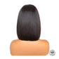 Honesty Cambodian Human Hair Classic Bob Wig Straight Lace Front Wig