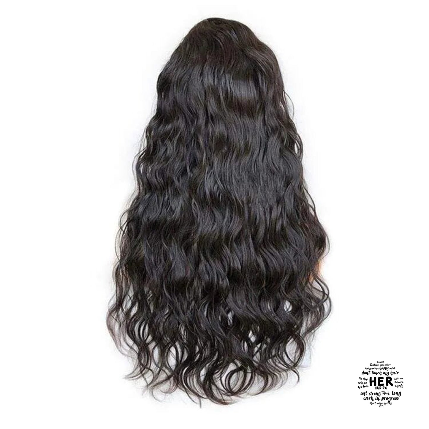 Hudson Cambodian Human Hair Wavy 13X6 HD Lace Frontal Wig Natural Color