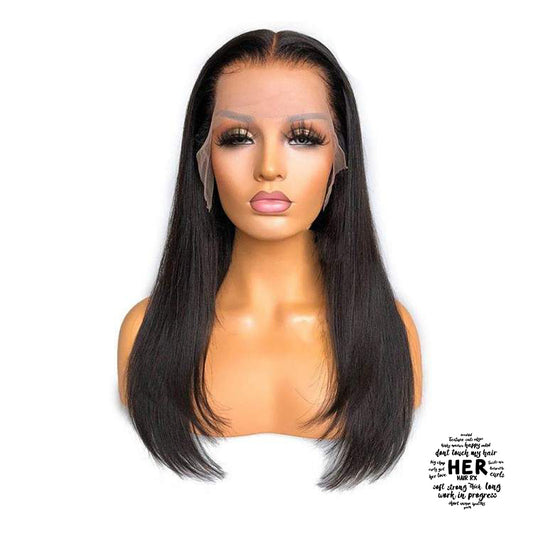 Heaven Cambodian Human Hair Wig 13X6 HD Swiss Lace Frontal Wig