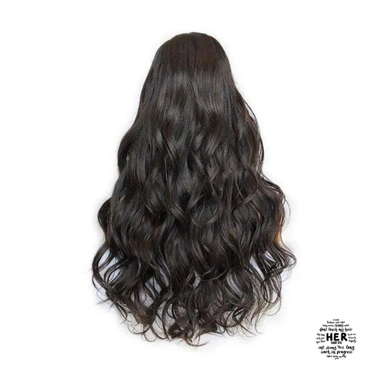 Hadleigh Cambodian Human Hair Curly 13X6 HD Lace Frontal Wig Natural Color